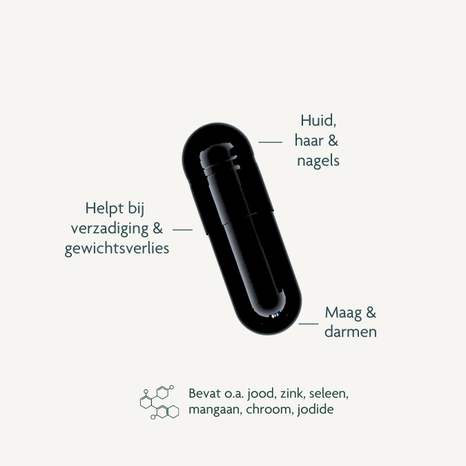 Spoorelementen ijzer jood chroom seleen huid haar nagels darmen maag