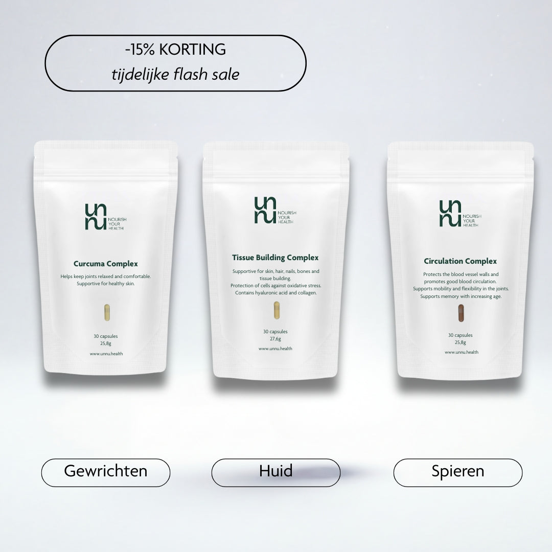 Anti-Ageing Pack: Gewrichten, Spieren & Huid Support